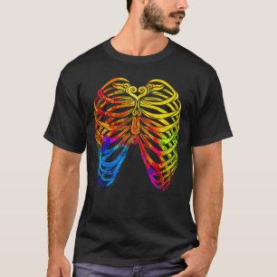 Swirly Ribcage (colour) T-Shirt