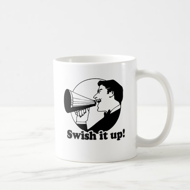 Swish it up coffee mug (Right)