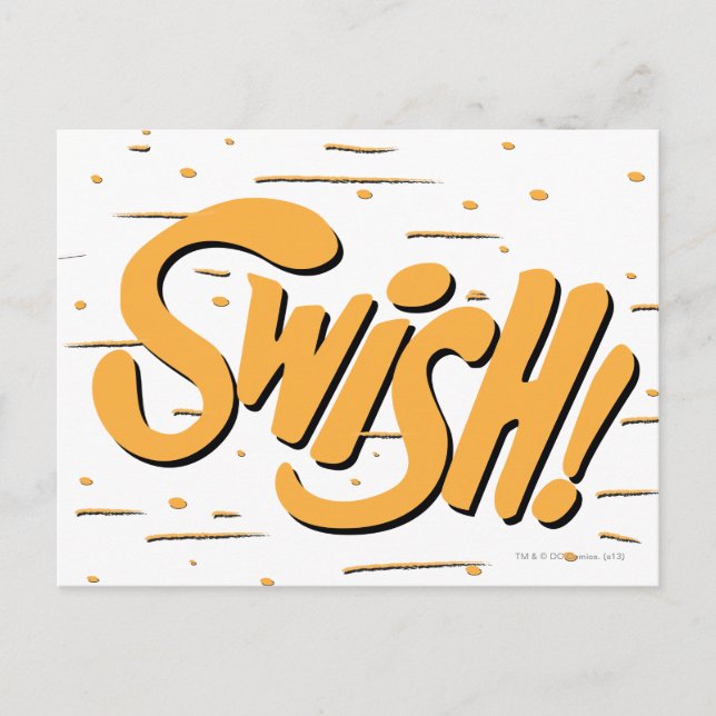 SWISH! POSTCARD (Front)