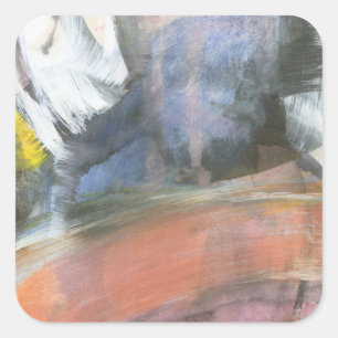 Swish Square Sticker