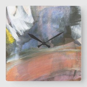 Swish Square Wall Clock