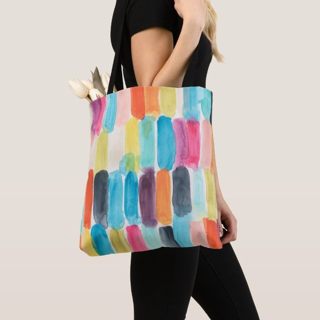 Swish Swatch I Tote Bag (Close Up)