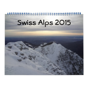 Swiss Alps 2015 Calendar