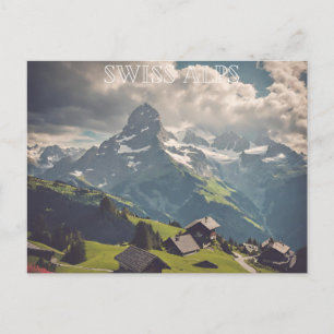 Swiss Alps (3) Postcard