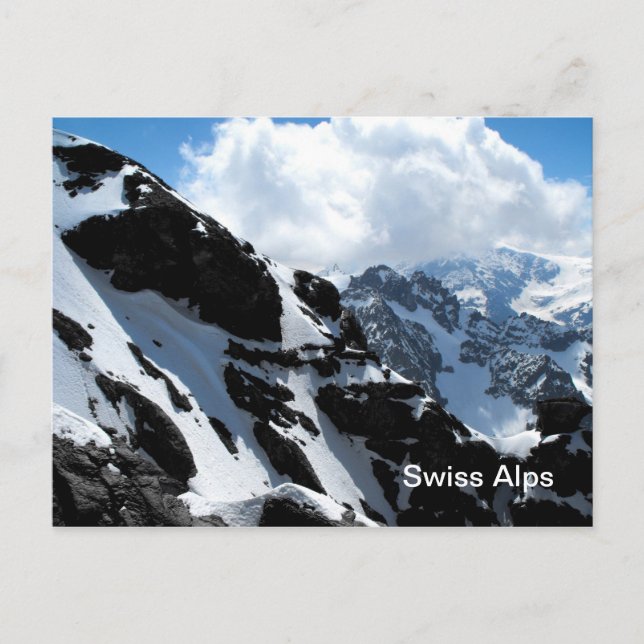 Swiss alps postcard (Front)