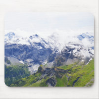 Swiss alps scene