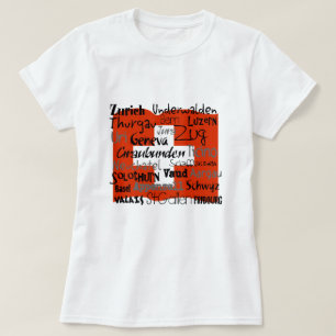 Swiss Cantons Ladies Shirts