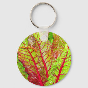 Swiss Chard Keychain