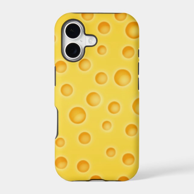 Swiss Cheese Cheezy Texture Pattern (Back)