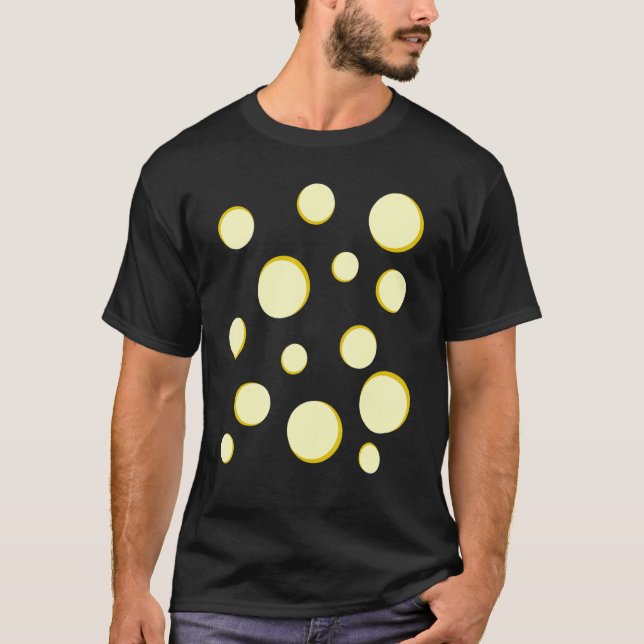 Swiss Cheese Costume Funny Easy Cheese Halloween C T-Shirt (Front)
