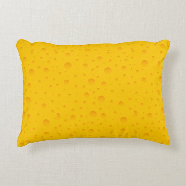 Swiss Cheese Pattern Accent Pillow (Front)