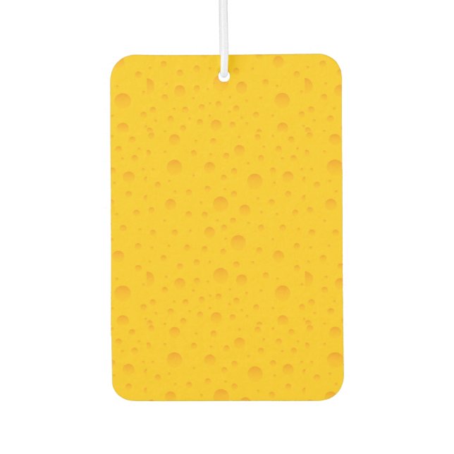 Swiss Cheese Pattern Air Freshener (Front)