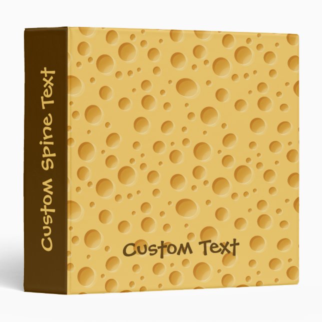 Swiss Cheese Pattern Binder (Front/Spine)