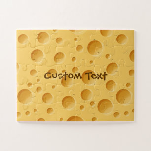 Swiss Cheese Pattern Jigsaw Puzzle