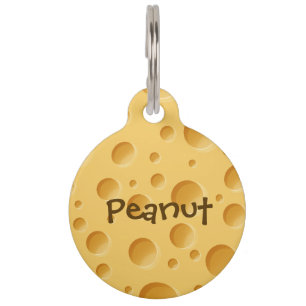 Swiss Cheese Pattern Pet Tag