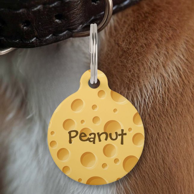 Swiss Cheese Pattern Pet Tag (Creator Uploaded)