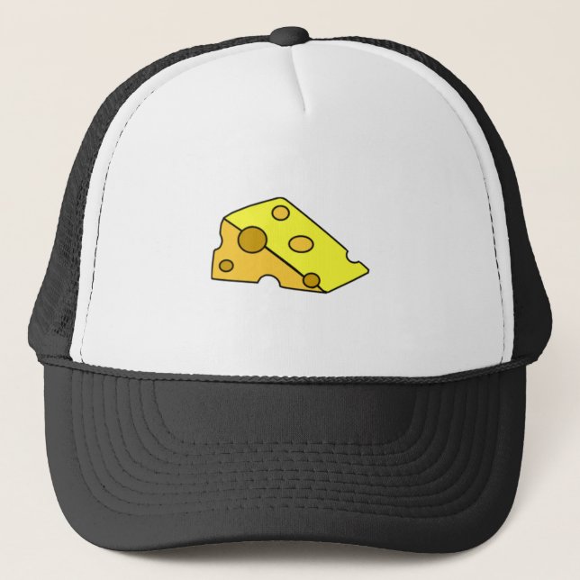 Swiss Cheese Trucker Hat (Front)
