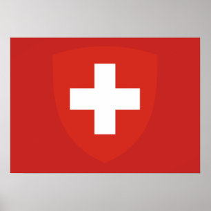 Swiss Coat of arms Poster