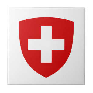 Swiss Coat of Arms - Switzerland Souvenir Tile