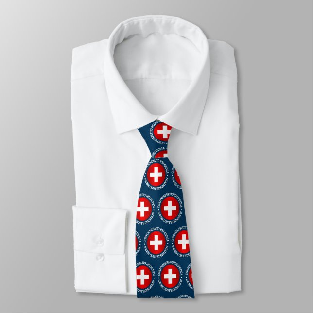 Swiss Confederation Tie (Tied)