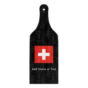 Swiss Flag Cutting Board