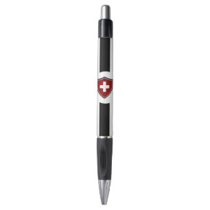 Swiss flag pen