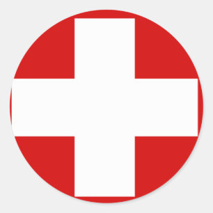Swiss Flag Sticker