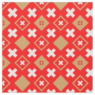 Swiss Flag & Switzerland Trendy Fabric fashion