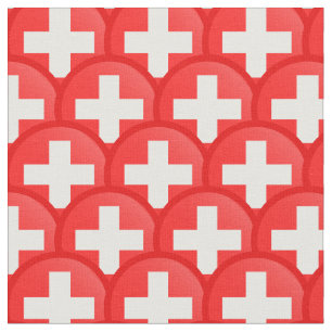 Swiss Flag & Switzerland Trendy Fabric /fashion