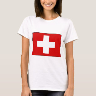 Swiss Flag T-shirts and Gifts