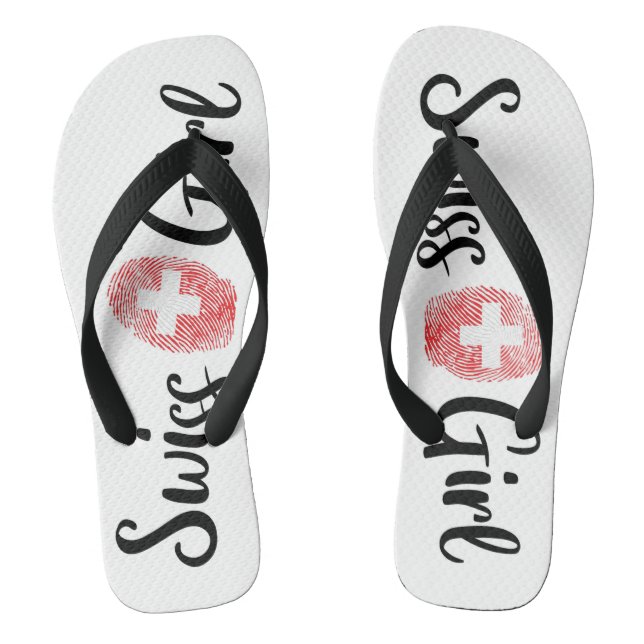 Swiss Girl Flip Flops (Footbed)