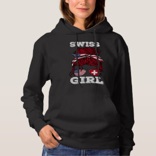 Swiss Girl Switzerland Roots Hoodie