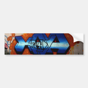 Swiss Graffiti Bumper Sticker