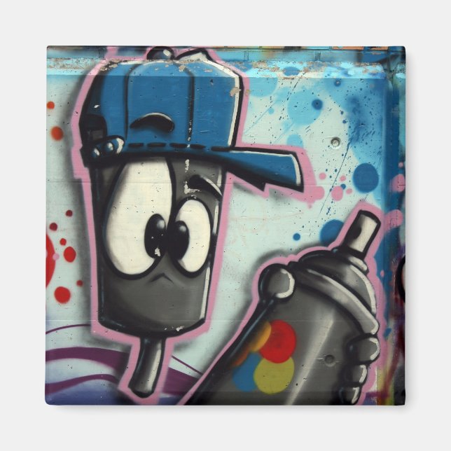 Swiss Graffiti Magnet (Front)