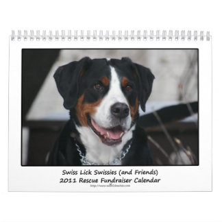 Swiss Lick Swissies (and friends) 2011 Calendar