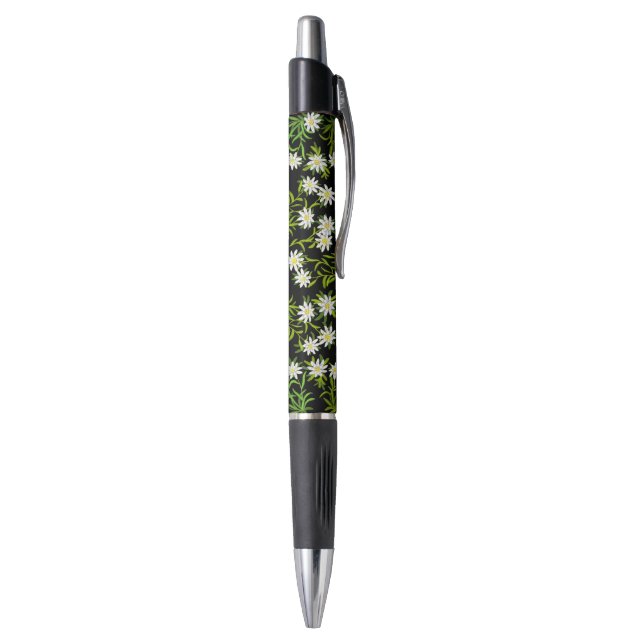 Swiss Mountain Edelweiss Flowers Pen (Bottom (Vertical))