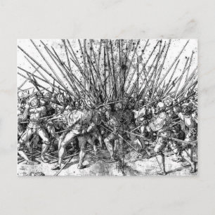 Swiss Pikemen Postcard