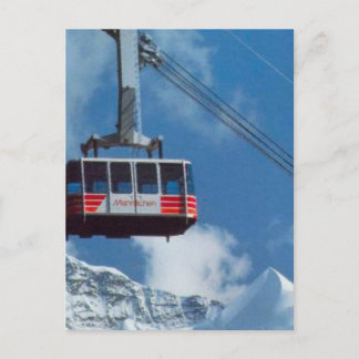 Swiss railways; Hassliberg station Postcard