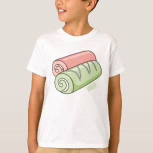 Swiss roll / roll cake cartoon illustration T-Shirt