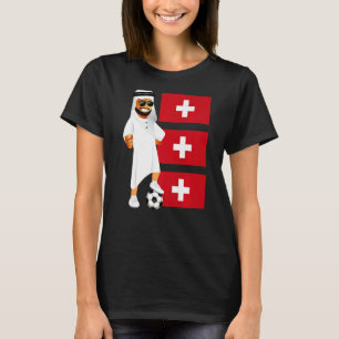 Swiss Sheik Flag Soccer Switzerland T-Shirt