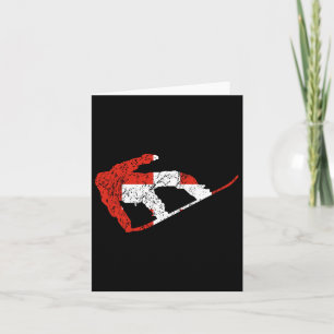 Swiss Snowboarder Switzerland Flag Cool Snowboardi Card