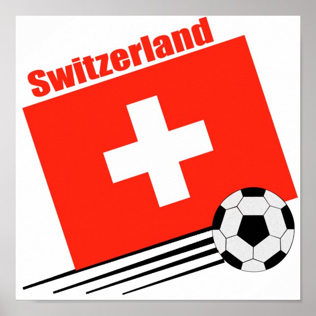Swiss Soccer Team Poster (Front)