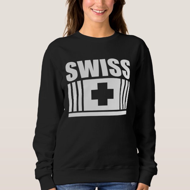 Swiss   Switzerland  1 Sweatshirt (Front)