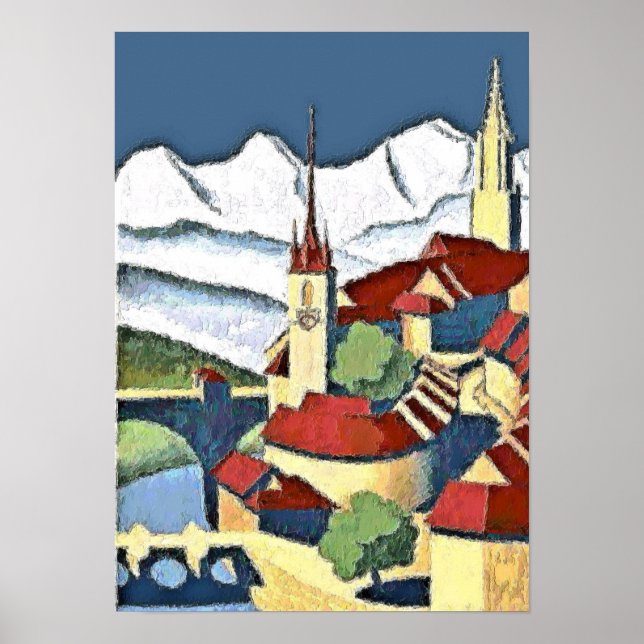 Swiss Town Poster (Front)