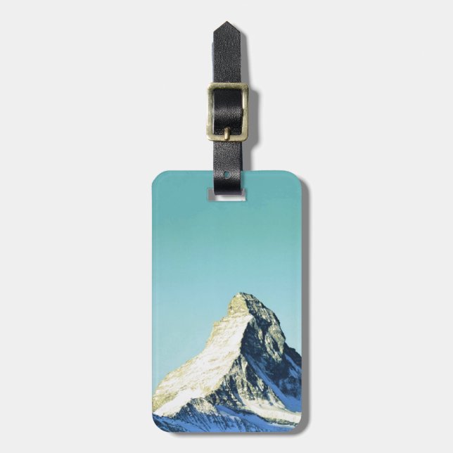 Swissair, Matterhorn Luggage Tag (Front Vertical)