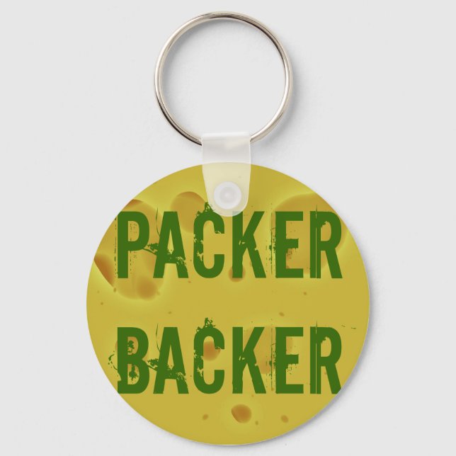 SWISSCHEESE, PACKERBACKER KEYCHAIN (Front)