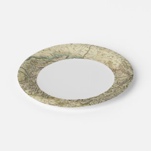 Swisserland -Switzerland Atlas Map Paper Plate