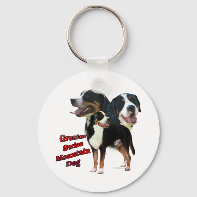 Swissie Trio 2 - Keychainj Keychain (Front)