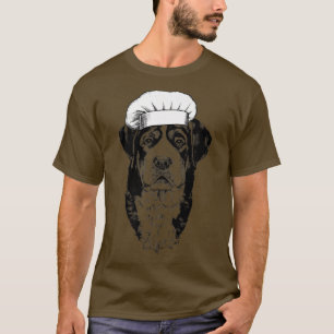 Swissy Greater Swiss Mountain Dog Cook Chef Funny  T-Shirt