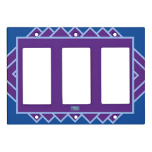 Switch Cover TR(Purple Triangles)RFPMDesigns©️2024